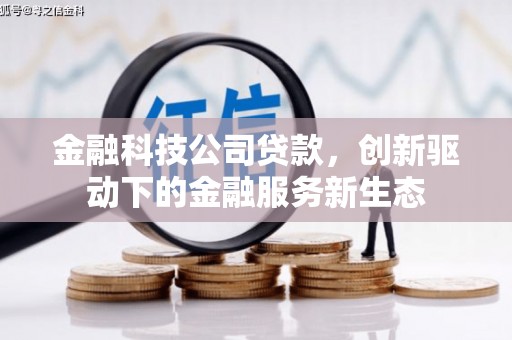 广陵金融科技公司贷款，创新驱动下的金融服务新生态