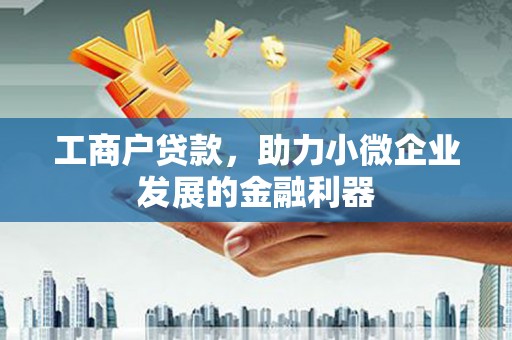 沈河工商户贷款，助力小微企业发展的金融利器
