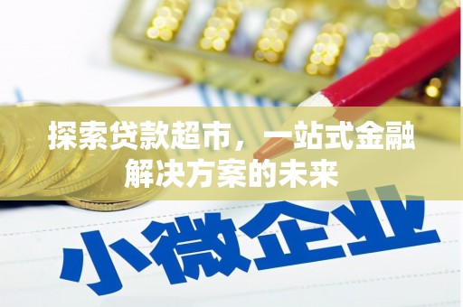 龙文探索贷款超市，一站式金融解决方案的未来
