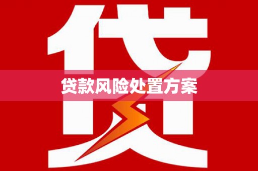 太白贷款风险处置方案
