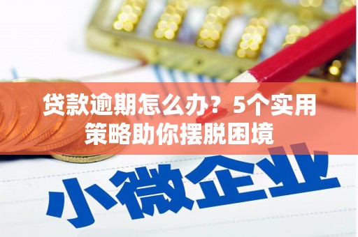 吐鲁番贷款逾期怎么办？5个实用策略助你摆脱困境