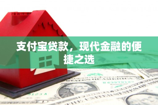 大里支付宝贷款，现代金融的便捷之选