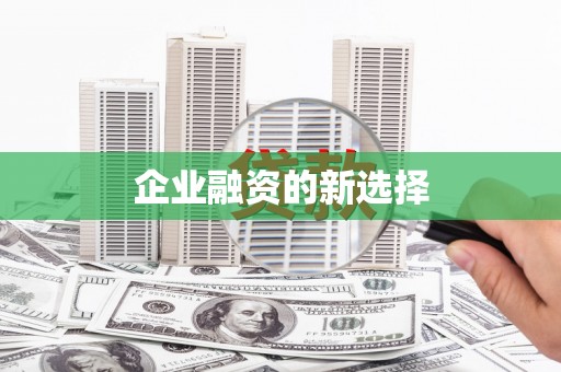 萨迦企业融资的新选择