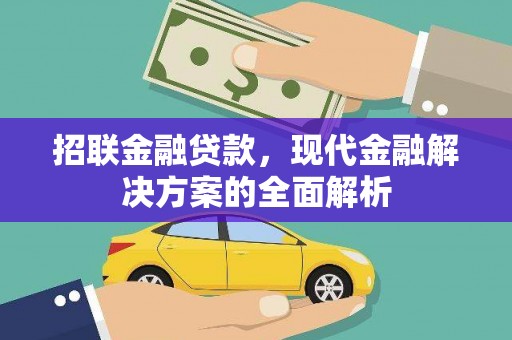 隆昌招联金融贷款，现代金融解决方案的全面解析