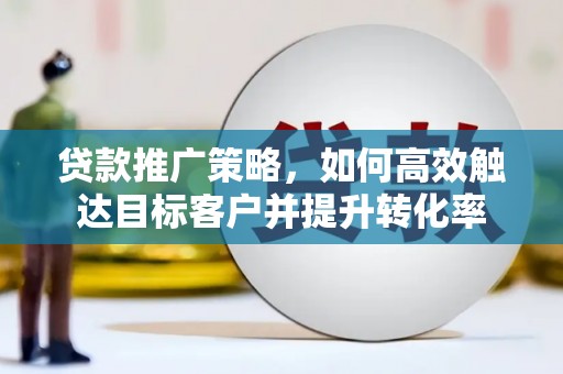天元贷款推广策略，如何高效触达目标客户并提升转化率