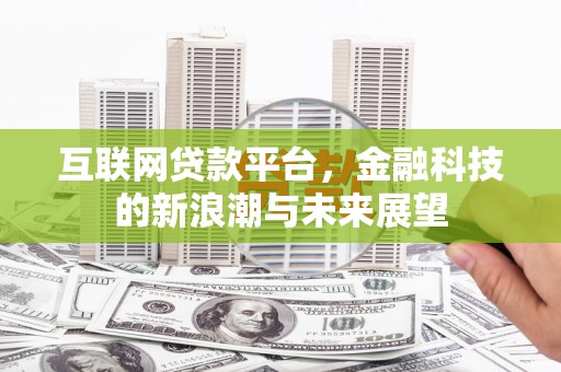 修武互联网贷款平台，金融科技的新浪潮与未来展望