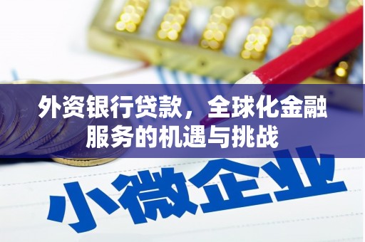 文昌外资银行贷款，全球化金融服务的机遇与挑战